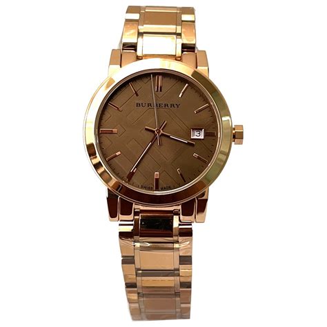 pre owned burberry watch